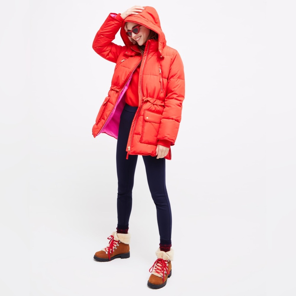 NWOT J Crew Chateau Puffer Jacket